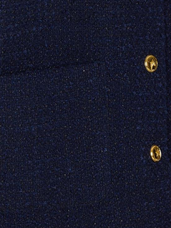 25FW 핑코 수트 자켓 GHIACCIOLO105816 A2VJG82 Blu tenebra - PINKO