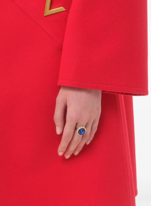 25FW 발렌티노 가라바니 반지 7W2J0AD7 VTI CEQ Golden - VALENTINO GARAVANI