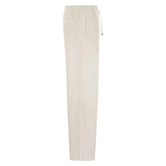 25FW 에르노 스트레이트 팬츠 PT00051DR WHITE - HERNO