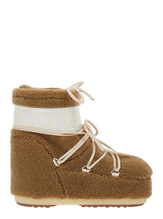 25FW 문부츠 아이콘 나일론 로우 부츠 80D1409700M047 Beige