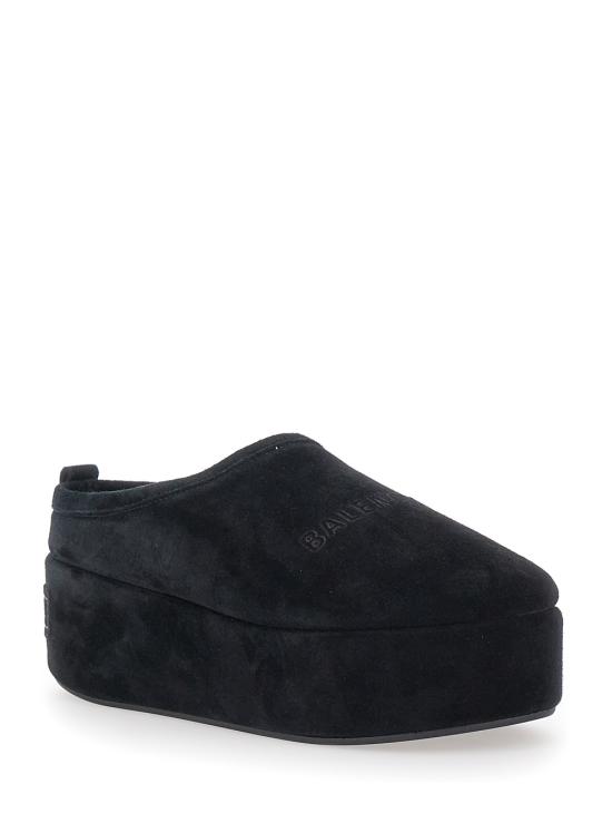 25FW 발렌시아가 뮬/슬리퍼 825258WBFC11000 Black - BALENCIAGA