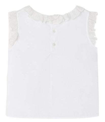 25SS [키즈] 봉쁘앙 셔츠 S05GBLW00022 Blanc lait - BONPOINT