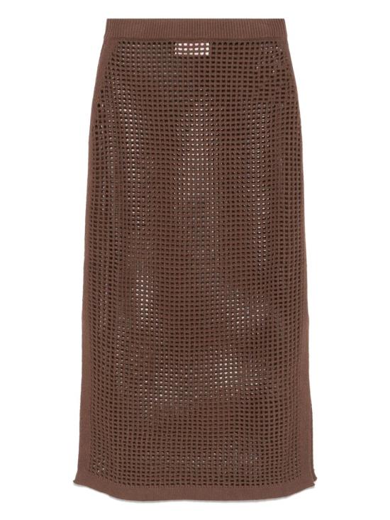 25SS 세인트바쓰 롱 스커트 DRL0001 00361H18BROWN - MC2 SAINT BARTH