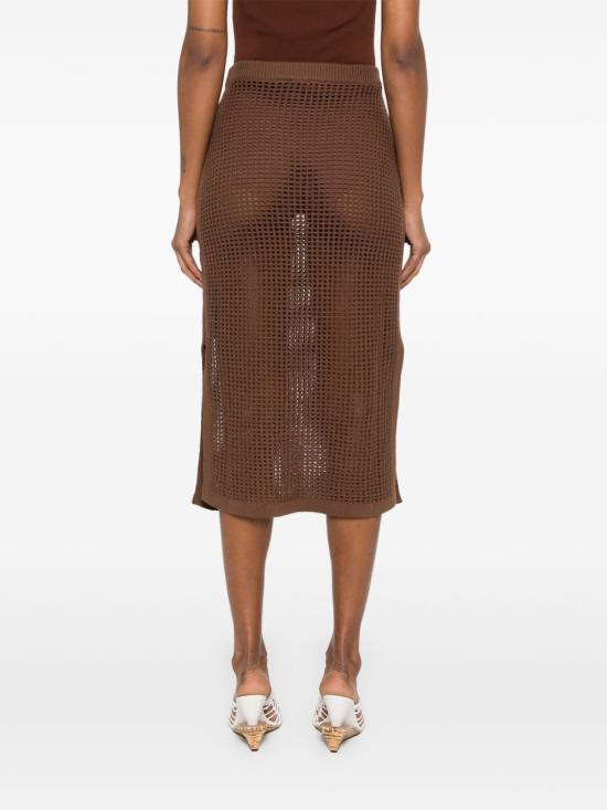 25SS 세인트바쓰 롱 스커트 DRL0001 00361H18BROWN - MC2 SAINT BARTH
