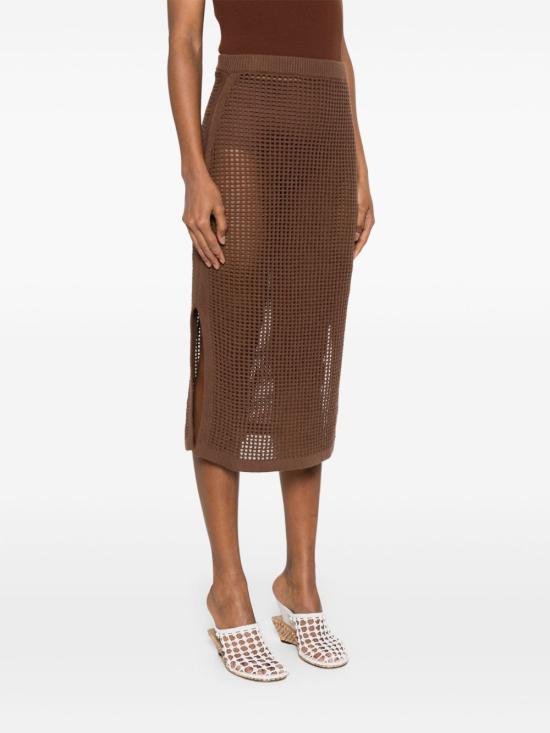 25SS 세인트바쓰 롱 스커트 DRL0001 00361H18BROWN - MC2 SAINT BARTH
