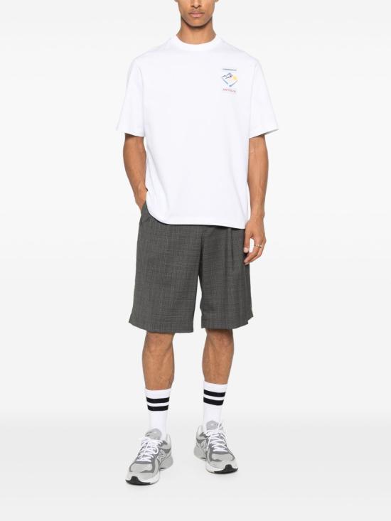 25FW 카사블랑카 반팔 티셔츠 MPF25JTS044 04WHITE White - CASABLANCA