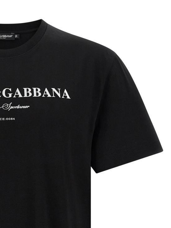 25FW 돌체앤가바나 프린트 코튼 티셔츠 G8RN8TG7O9YN0000 - DOLCE & GABBANA