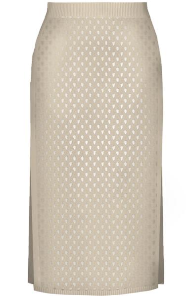 25SS 세인트바쓰 미디 스커트 DRL0001 01408H11BEIGE - MC2 SAINT BARTH