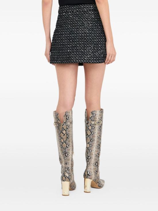 25FW 리우조 숏 스커트 UF5146 D026722222 Black - LIU JO