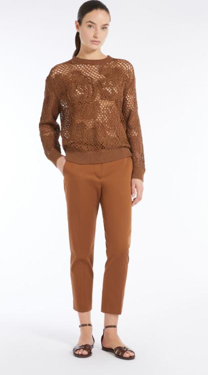 25SS 막스마라 스트레이트 팬츠 2511131142600 LINCE1234040 - MAX MARA