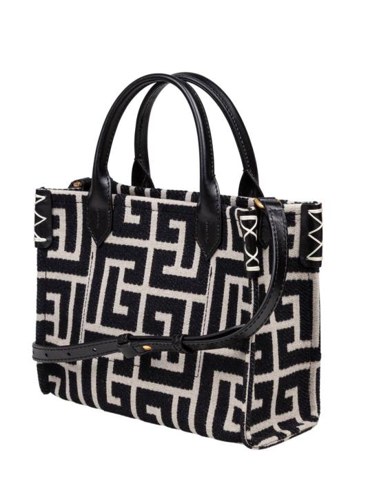 25FW 발망 토트백 DN1FE818TJDCGFE WHITE - BALMAIN