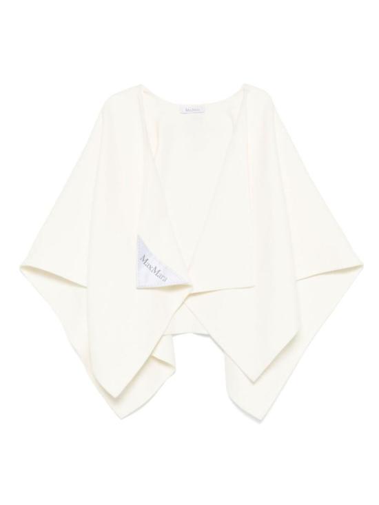 25FW 막스마라 케이프 2524546081600217001 WHITE