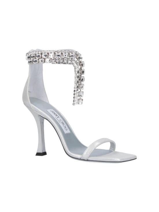 25FW 지미추 샌들 VERITY SANDAL 100 SHSSILVER - JIMMY CHOO