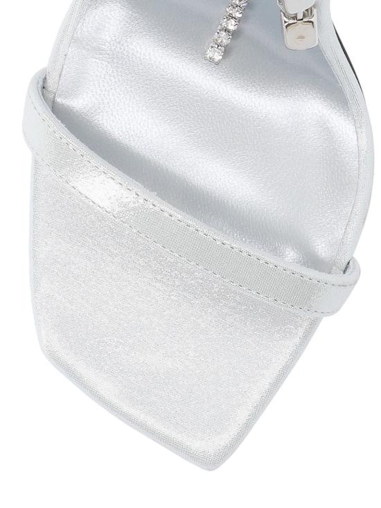 25FW 지미추 샌들 VERITY SANDAL 100 SHSSILVER - JIMMY CHOO