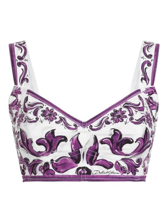 25FW 돌체앤가바나 민소매 티셔츠 94667 F7Y28TFI5LT 93797 MULTICOLOUR