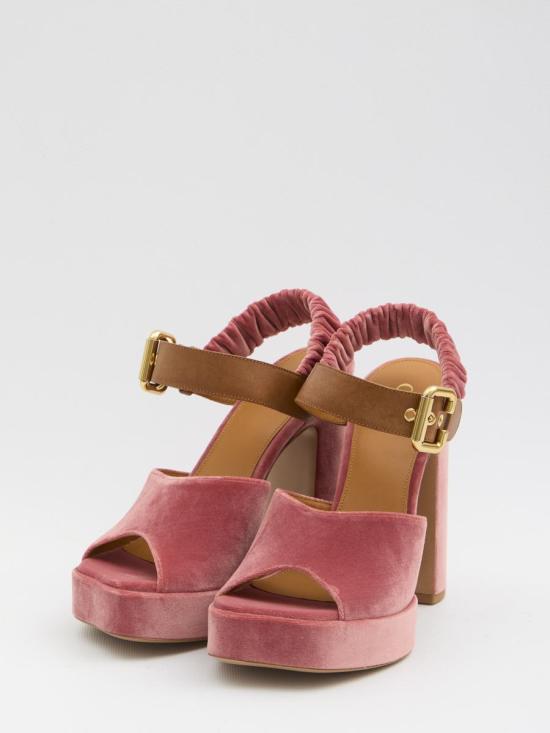 25FW 끌로에 샌들 7490301 CH25A11XSW 6Q3 PINK - CHLOE