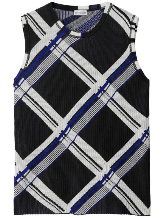  버버리 민소매 티셔츠 8088896 A1003 BLACK IP CHK - BURBERRY