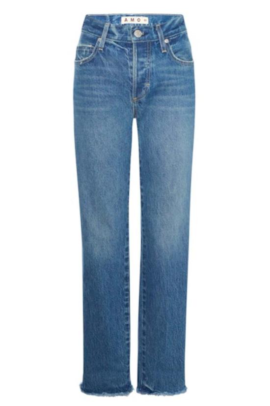  아모 데님 데님 팬츠 캠린 스트레이트 레그 진 마그네틱 - AMO DENIM