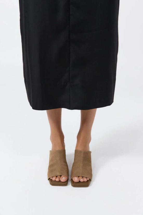  세인트아그니 뮬/슬리퍼 세인트 아그니 스웨이드 아크 웨지 - ST.AGNI