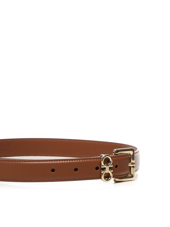  살바토레 페라가모 슬림 벨트 230346780417003 Brown - SALVATORE FERRAGAMO