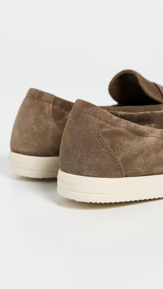  토리버치 플랫 슈즈 발레 스웨이드 스포츠 로퍼 토스트 세서미 - TORY BURCH