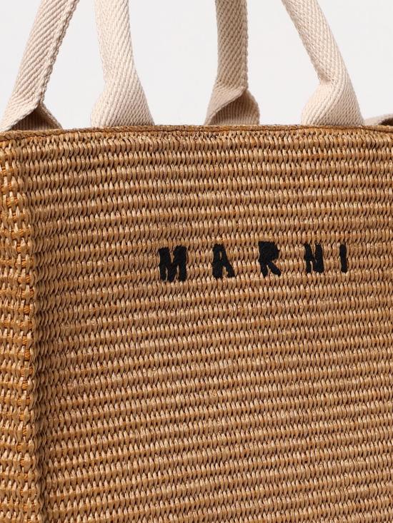25FW 마르니 토트백 SHMP0077U0P3860 Z0R42 Natural - MARNI
