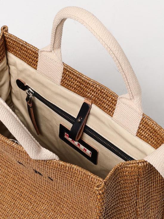 25FW 마르니 토트백 SHMP0077U0P3860 Z0R42 Natural - MARNI