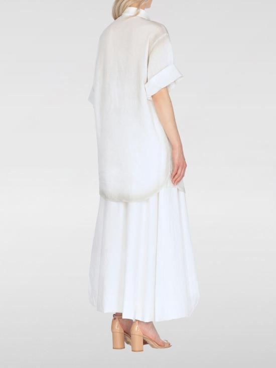 25FW 파비아나 필리피 블라우스 CAD275F650L378 0142 White - FABIANA FILIPPI