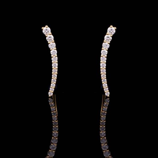  fig. a 이어링 그림. 다이아몬드 크롤러 귀걸이