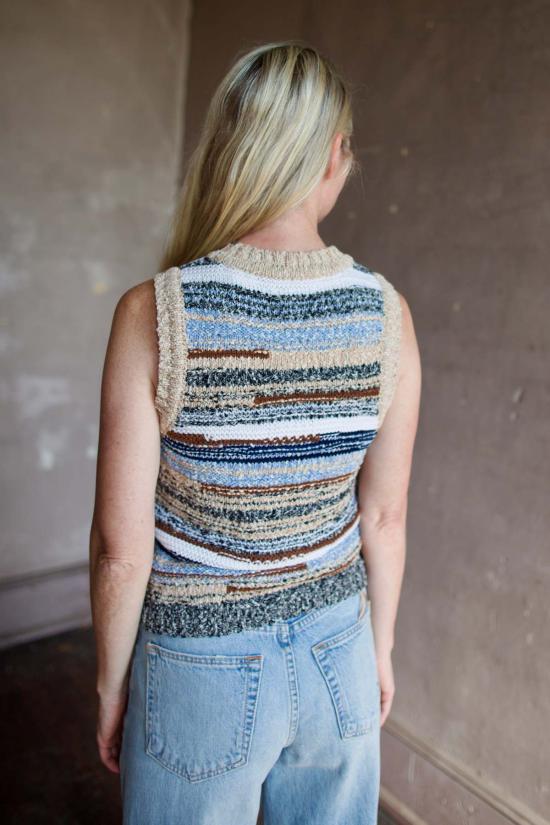  베로니카비어드 민소매 티셔츠 베로니카 비어드 크롭 제럴 니트 탱크 - VERONICA BEARD