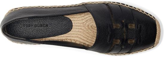  토리버치 로퍼 이네스 멀티 스트랩 플랫폼 에스파드릴 퍼펙트 블랙 - TORY BURCH