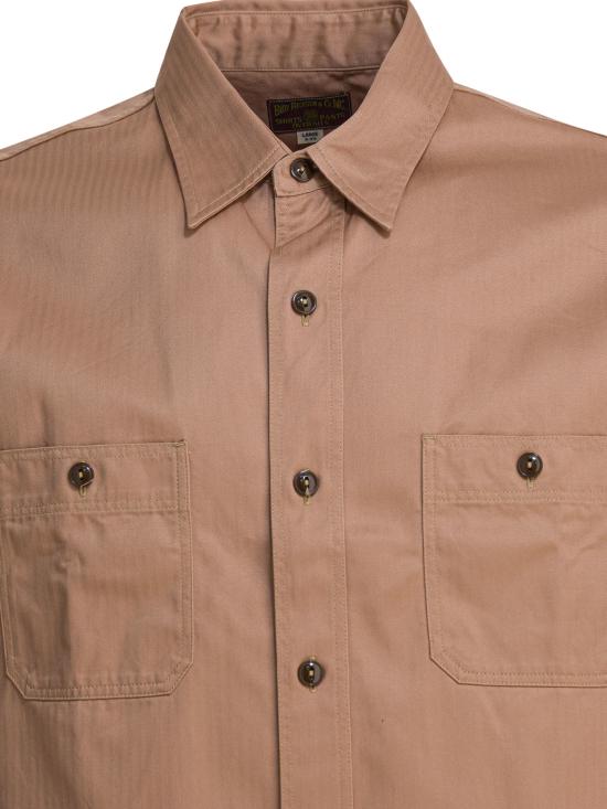 26SS Buzz Rickson's 반팔 셔츠 BR39530133 Beige - BUZZ RICKSON'S