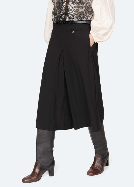  씨뉴욕 크롭 팬츠 Sea Ny Adeline Culotte 블랙 - SEA NY