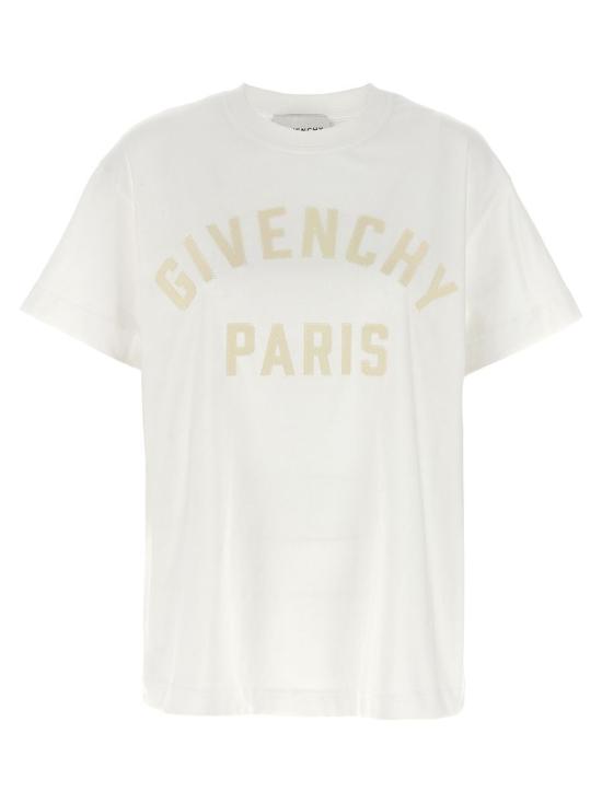 25FW 지방시 반팔 티셔츠 BW70FM3YRS100 WHITE