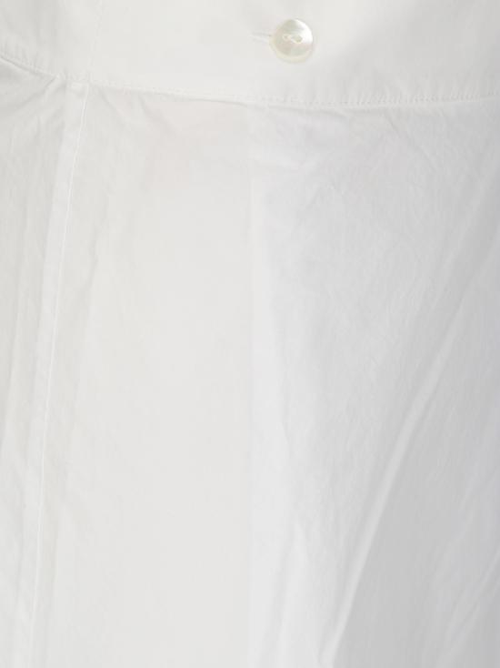  MININA 롱 스커트 WSAUADA A150 CREAM GARMENT DYED - MININA