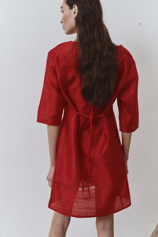  다두라 숏 원피스 다투라 카민 듀피온 파예사 미니 드레스 - DATURA