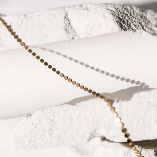  아가페 목걸이/팬던트 아나톨 초커 메탈릭 - AGAPE