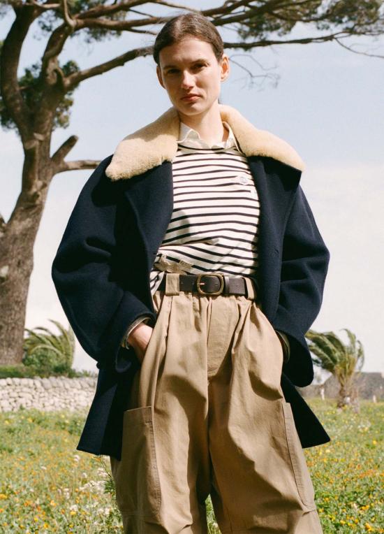  씨뉴욕 트렌치 코트 시 나이 아스트라 피코트 - SEA NY