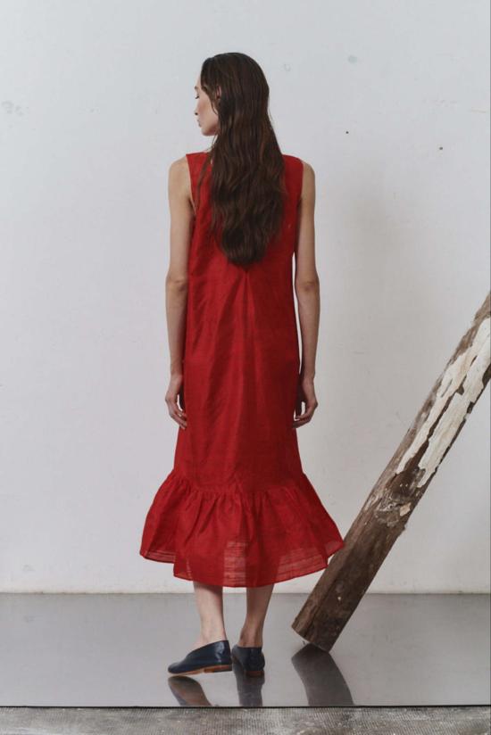  다두라 롱 원피스 다투라 카민 듀피온 카르멘 드레스 - DATURA