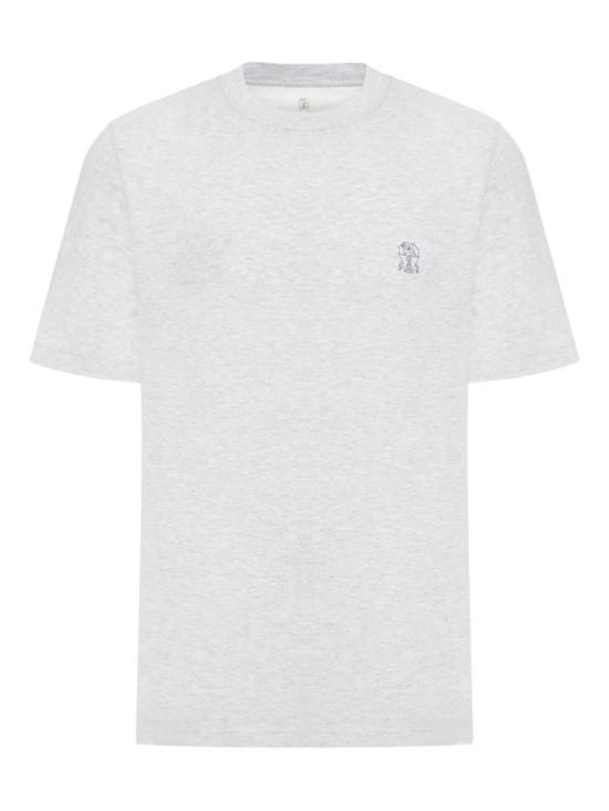 25FW 브루넬로 쿠치넬리 반팔 티셔츠 M0B138440CGM11 GREY ANTHRACITE DOM - BRUNELLO CUCINELLI