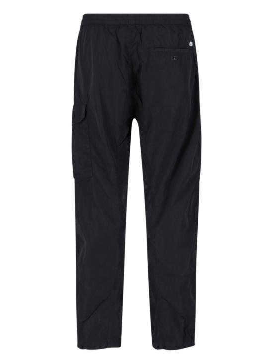 25FW 씨피 컴퍼니 스트레이트 팬츠 19CMPA162A005904G999 BLACK DOM - C.P. COMPANY