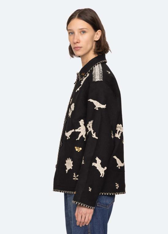  씨뉴욕 자켓 시 나이 미카 재킷 블랙 - SEA NY