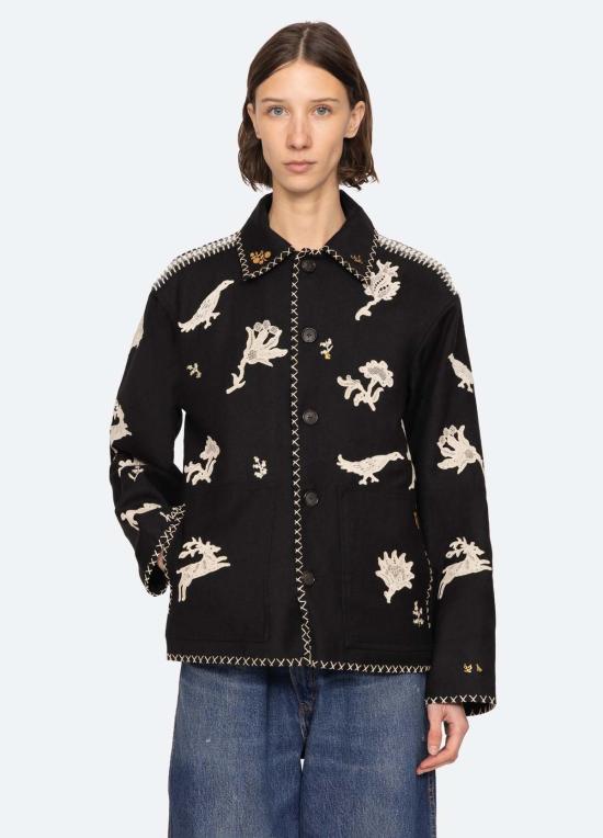  씨뉴욕 자켓 시 나이 미카 재킷 블랙 - SEA NY