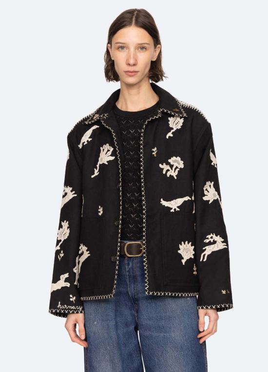  씨뉴욕 자켓 시 나이 미카 재킷 블랙 - SEA NY