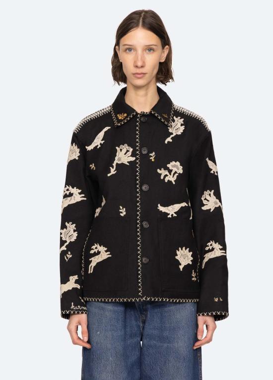  씨뉴욕 자켓 시 나이 미카 재킷 블랙 - SEA NY