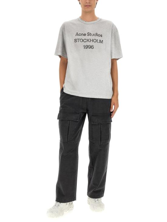  아크네 스튜디오 스트레이트 팬츠 BK0560 900 BLACK - ACNE STUDIOS