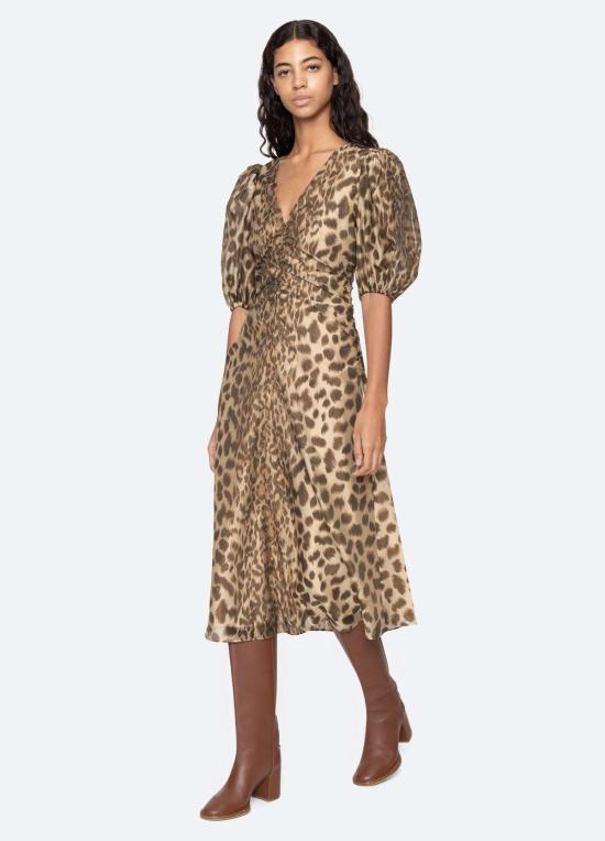  씨뉴욕 롱 원피스 시 니 클로드 드레스 크림 - SEA NY