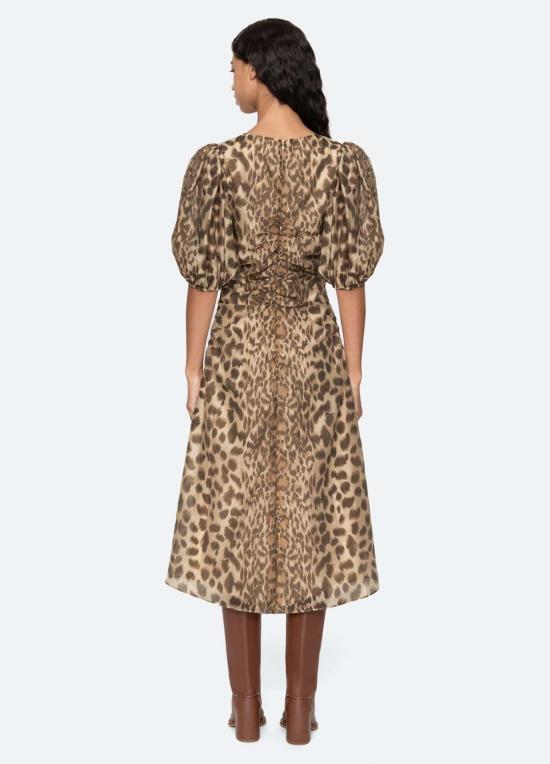  씨뉴욕 롱 원피스 시 니 클로드 드레스 크림 - SEA NY