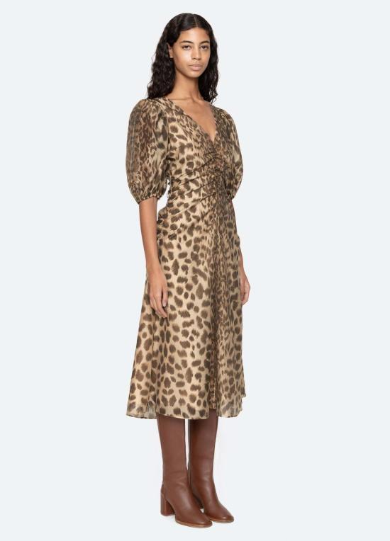  씨뉴욕 롱 원피스 시 니 클로드 드레스 크림 - SEA NY