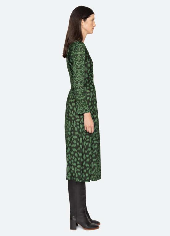  씨뉴욕 롱 원피스 AW25 030 GREEN - SEA NY